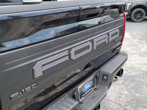 AGATE BLACK METALLIC 2025 Ford F-150 Raptor
