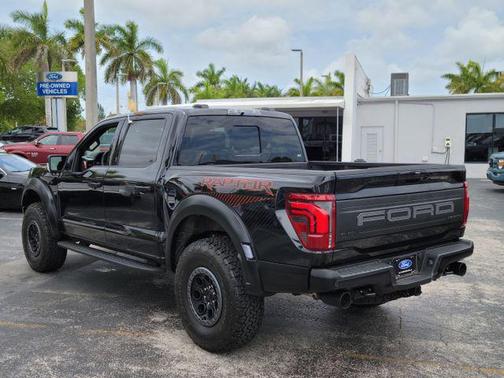 AGATE BLACK METALLIC 2025 Ford F-150 Raptor