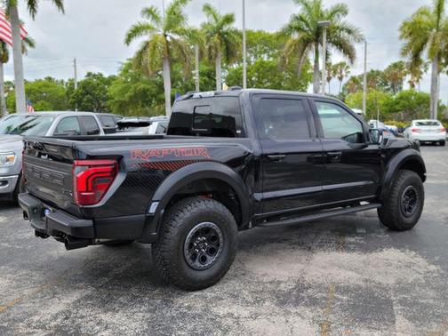 AGATE BLACK METALLIC 2025 Ford F-150 Raptor