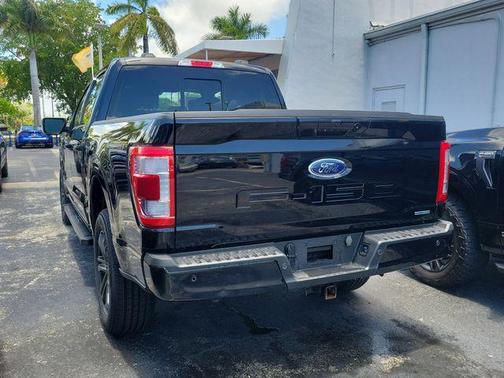 AGATE BLACK METALLIC 2023 Ford F-150 Lariat