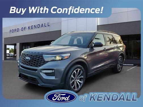 CARBONIZED GRAY METALLIC 2022 Ford Explorer ST-Line