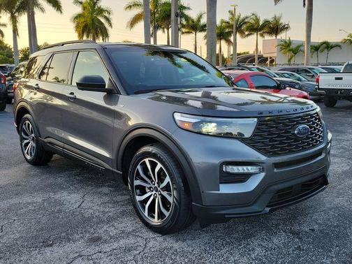 CARBONIZED GRAY METALLIC 2022 Ford Explorer ST-Line