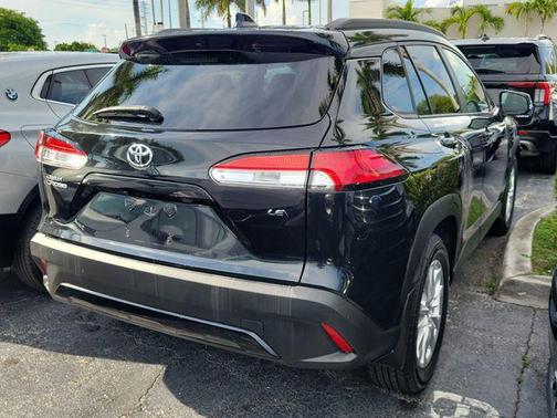 Jet Black 2022 Toyota Corolla Cross LE