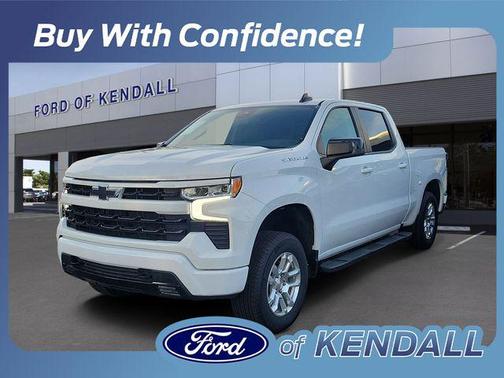 Summit White 2023 Chevrolet Silverado 1500 RST