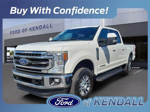 OXFORD WHITE 2021 Ford F-250 Lariat