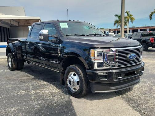Agate Black Metallic 2022 Ford F-350 Platinum