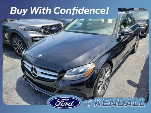 Black 2016 Mercedes-Benz C-Class C 300