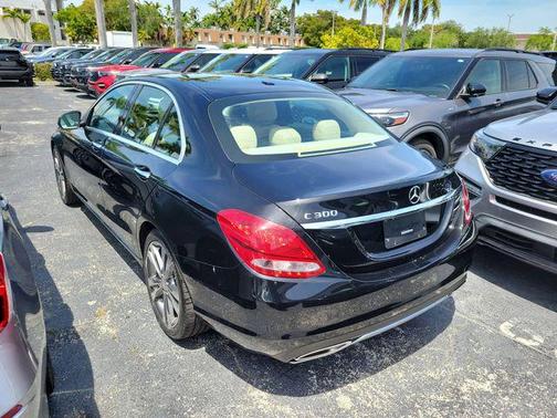 Black 2016 Mercedes-Benz C-Class C 300