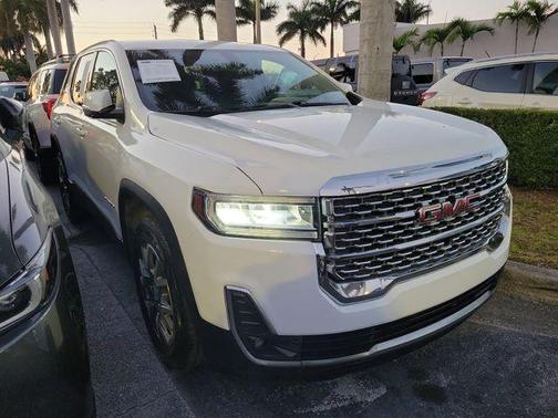 Summit White 2021 GMC Acadia FWD SLE