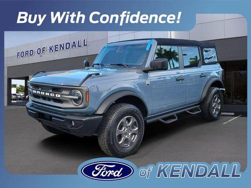 AZURE GRAY MET TRI-COAT 2023 Ford Bronco Big Bend
