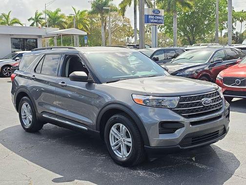 CARBONIZED GRAY METALLIC 2024 Ford Explorer XLT