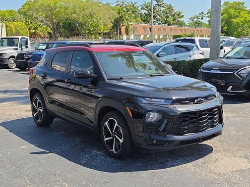Mosaic Black Metallic 2021 Chevrolet Trailblazer RS