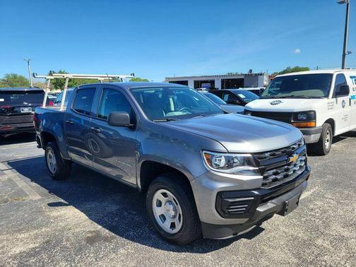 Satin Steel Metallic 2022 Chevrolet Colorado WT