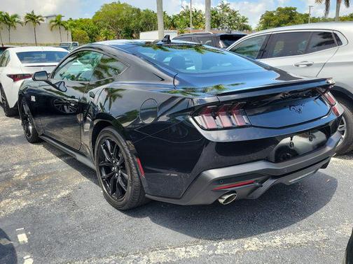 Shadow Black 2024 Ford Mustang EcoBoost