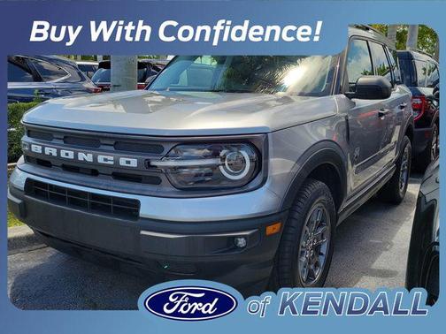 ICONIC SILVER METALLIC 2023 Ford Bronco Sport Big Bend