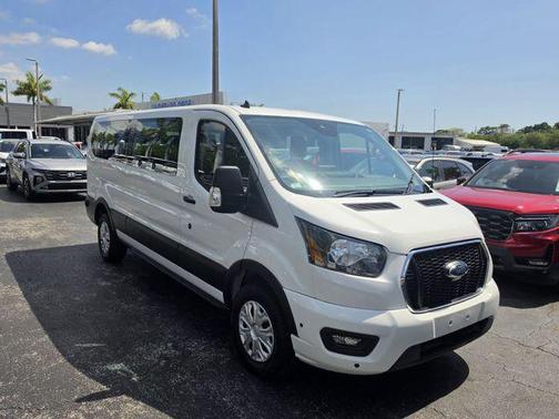 OXFORD WHITE 2024 Ford Transit-350 XLT