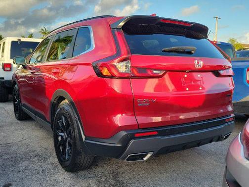 Radiant Red Metallic 2024 Honda CR-V Hybrid Sport FWD
