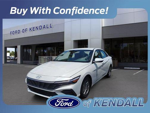 Serenity White 2025 Hyundai ELANTRA SE