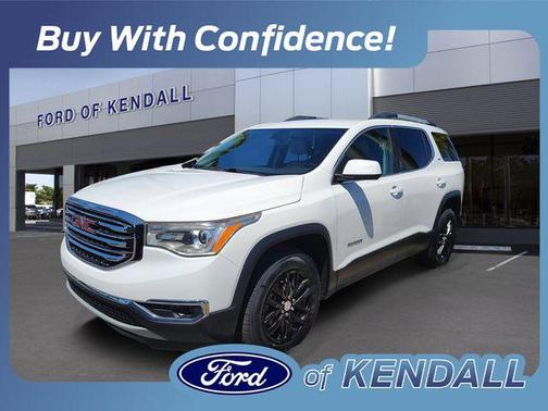 Summit White 2018 GMC Acadia SLT-1