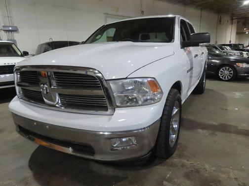White 2012 RAM 1500 SLT