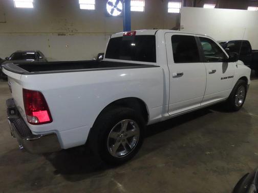 White 2012 RAM 1500 SLT