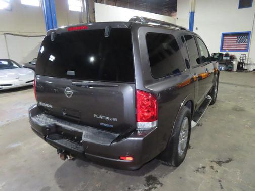Gray 2011 Nissan Armada Platinum