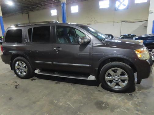 Gray 2011 Nissan Armada Platinum