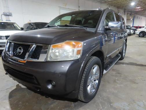 Gray 2011 Nissan Armada Platinum