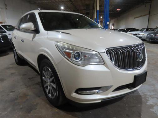 White 2015 Buick Enclave Leather