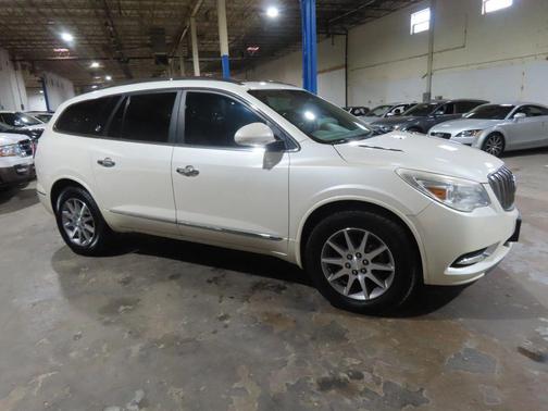 White 2015 Buick Enclave Leather
