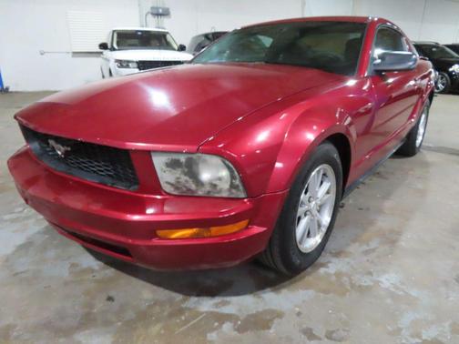 Red 2007 Ford Mustang Deluxe