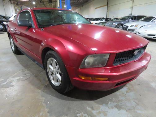 Red 2007 Ford Mustang Deluxe