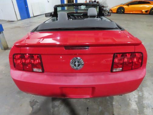 Red 2008 Ford Mustang Deluxe