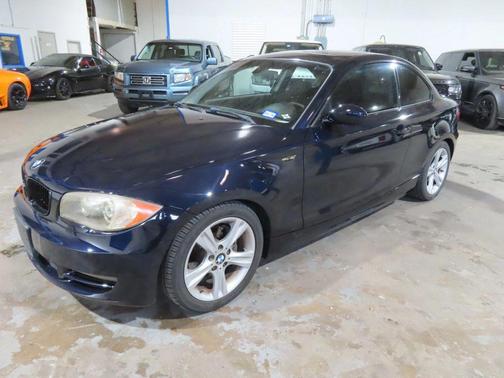 Blue 2009 BMW 128 128i Coupe 2D