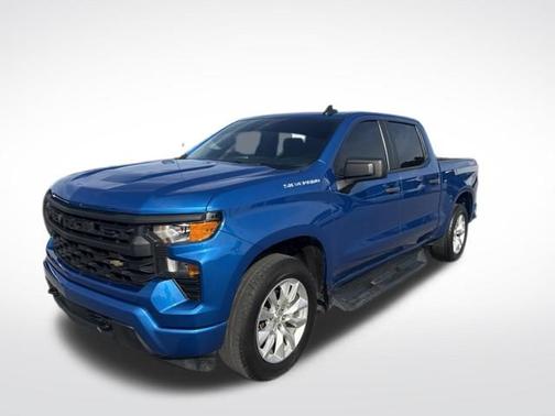 Glacier Blue Metallic 2023 Chevrolet Silverado 1500 Custom