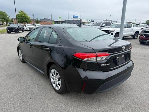 Midnight Black Metallic 2024 Toyota Corolla LE