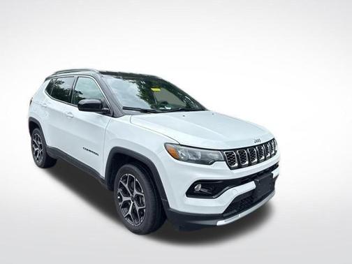 Bright White Clearcoat 2025 Jeep Compass Limited