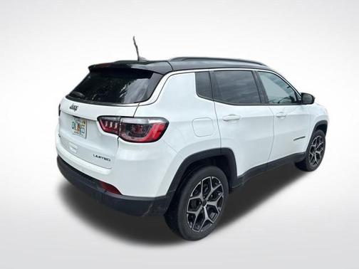 Bright White Clearcoat 2025 Jeep Compass Limited