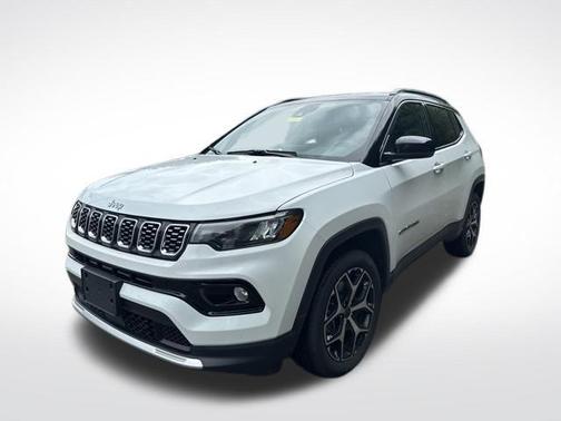 Bright White Clearcoat 2025 Jeep Compass Limited