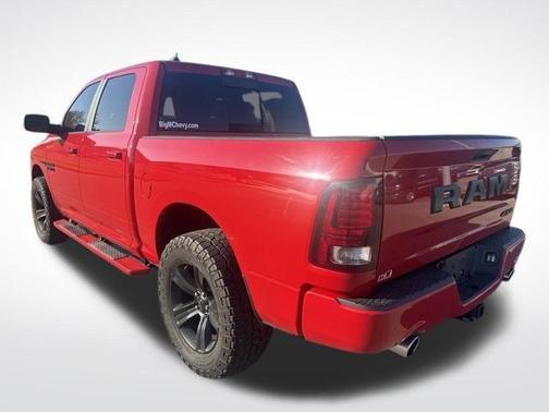 Flame Red Clearcoat 2018 RAM 1500 Night