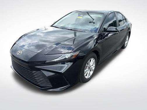 Midnight Black Metallic 2025 Toyota Camry LE