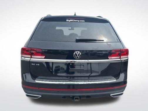 Deep Black Pearl Effect 2022 Volkswagen Atlas 3.6L SE w/Technology