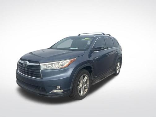 Shoreline Blue Pearl 2016 Toyota Highlander Hybrid Limited