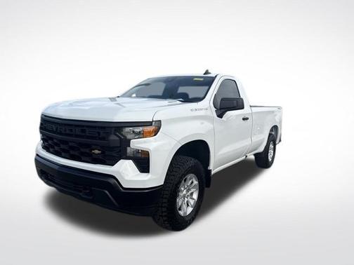 Summit White 2026 Chevrolet Silverado 1500 WT