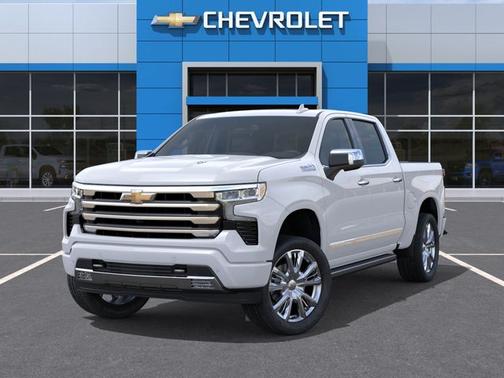 Polar White Tricoat 2026 Chevrolet Silverado 1500 High Country