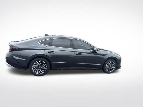 Portofino Gray 2024 Hyundai SONATA Hybrid SEL