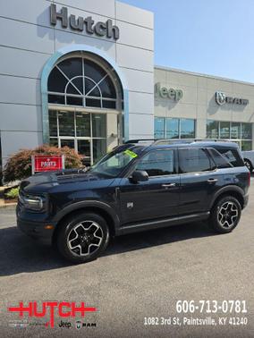 Alto Blue Metallic Tinted Clearcoat 2021 Ford Bronco Sport Big Bend