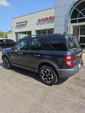 Alto Blue Metallic Tinted Clearcoat 2021 Ford Bronco Sport Big Bend