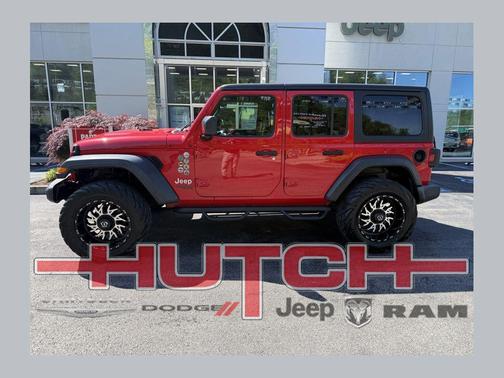 Firecracker Red Clearcoat 2020 Jeep Wrangler Unlimited Sport