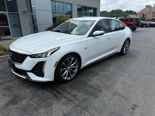 Summit White 2020 Cadillac CT5 Sport RWD